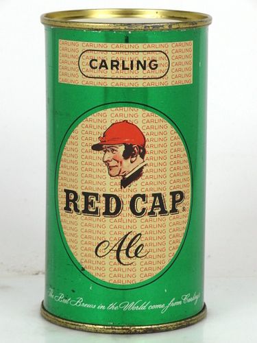 1958 Red Cap Ale 12oz 119-04 Flat Top Belleville, Illinois