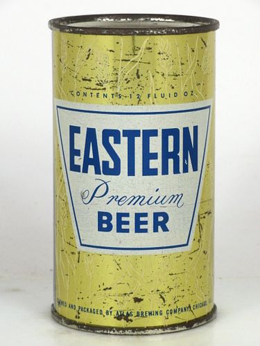 1957 Eastern Premium Beer 12oz 57-38 Flat Top Chicago, Illinois