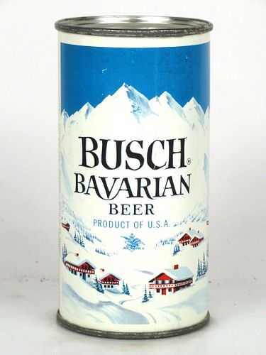 1962 Busch Bavarian Beer 10oz Unpictured. Flat Top Saint Louis, Missouri