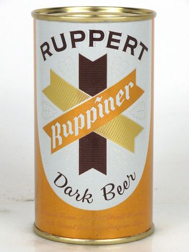 1958 Ruppert Ruppiner Dark Beer 12oz 126-36.1 Flat Top New York, New York