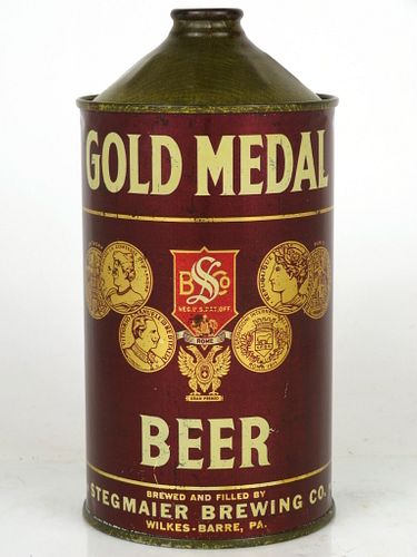1937 Gold Medal Beer 32oz One Quart 210-06 Wilkes-Barre, Pennsylvania
