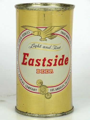 1956 Eastside Beer 12oz 58-13 Flat Top Los Angeles, California