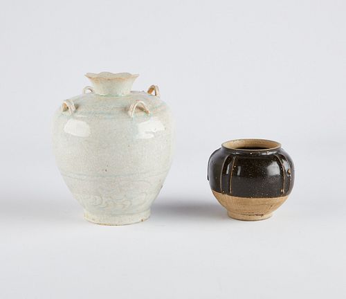 Grp: 2 Early Chinese Ceramics Qingbai & Henan Black Glaze