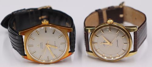 JEWELRY. (2) Men's Omega Automatic Watches.