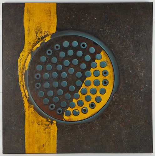 Barbara Frets Manhole Cover from "Street Series"