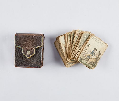 Late 18th c. French Cartomancy Deck Fortune Telling