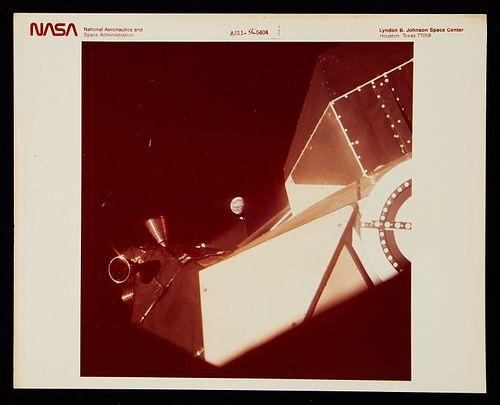 Apollo 11 Red Letter NASA Kodak Print
