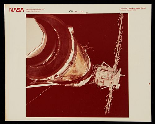 Skylab 2 Red Letter NASA Kodak Print
