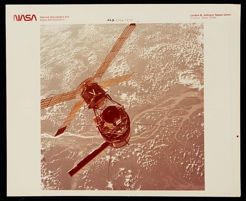 Skylab 3 Red Letter NASA Kodak Print