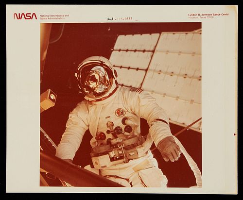 Skylab 3 Lousma Red Letter NASA Kodak Print