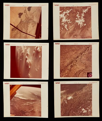 Grp: 6 Skylab 2 & 3 Red Letter NASA Kodak Prints