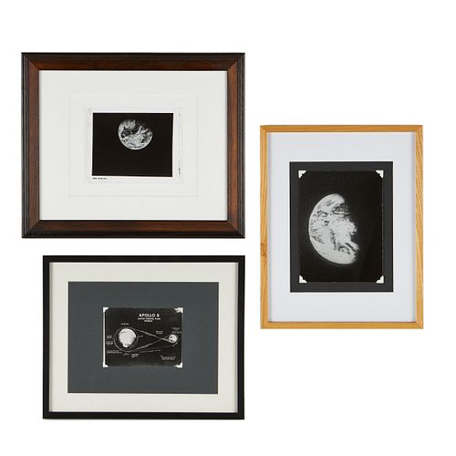 Grp: 3 NASA Apollo 8 Prints