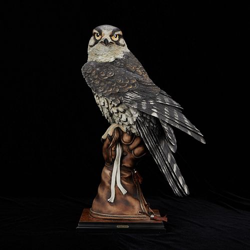 Giuseppe Armani "The Falconer" Ceramic Figure