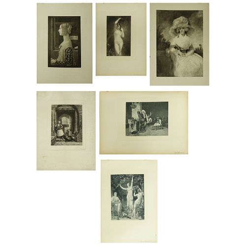 Collection of Six Engravings