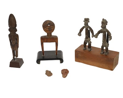 A group of African figures