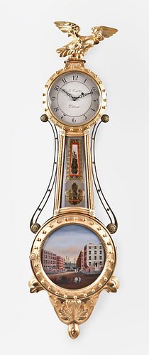 Ted Burleigh Girandole Hanging Clock