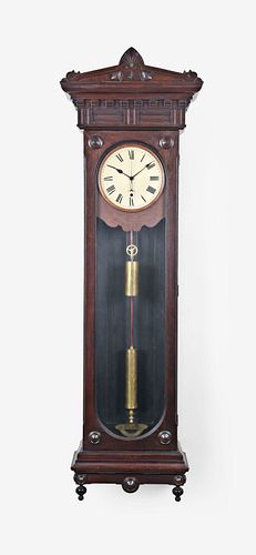 New Haven Clock Co. Hanging Regulator No. 10