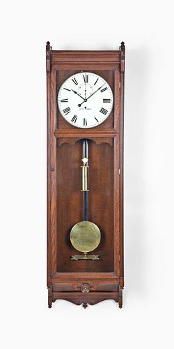 Seth Thomas Clock Co. Regulator No. 17 Hanging Clock