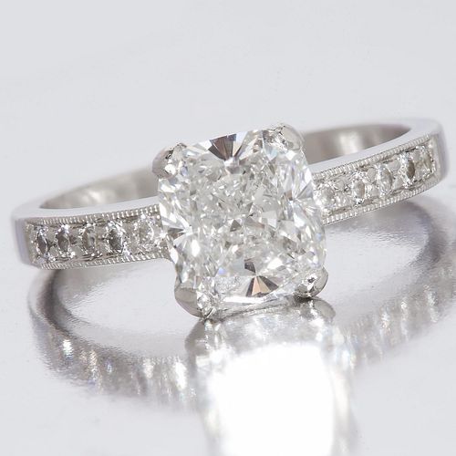 IMPORTANT DIAMOND SOLITAIRE RING