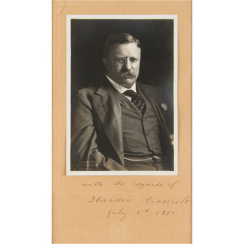 Theodore Roosevelt Signed Photograph