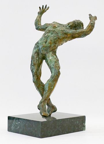 Anthony Quinn ''Spirit of Zorba'' 1984 Bronze