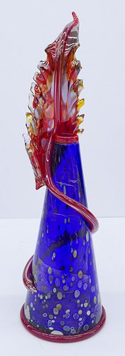 Dale Chihuly ''Midnight Blue Piccolo'' 1999 Glass