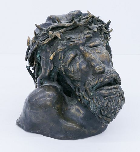 Richard Kirsten ''Crown of Thorns'' 1977 Bronze