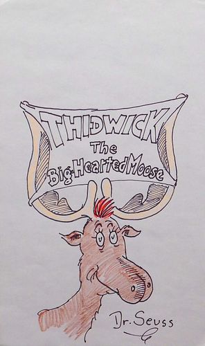 Dr. Seuss, Attributed: Thidwick The Big Hearted Moose