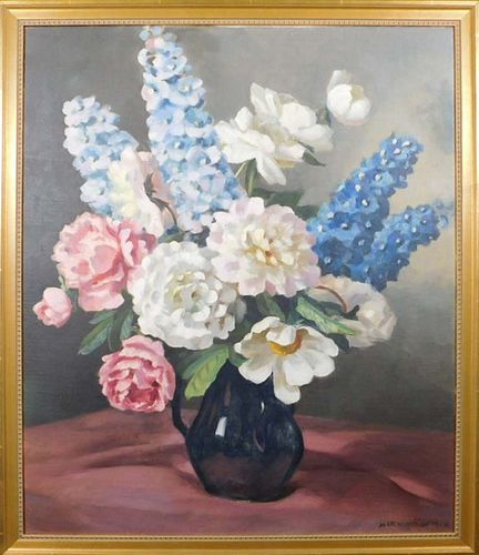 Mae Benett Brown: Floral Still Life