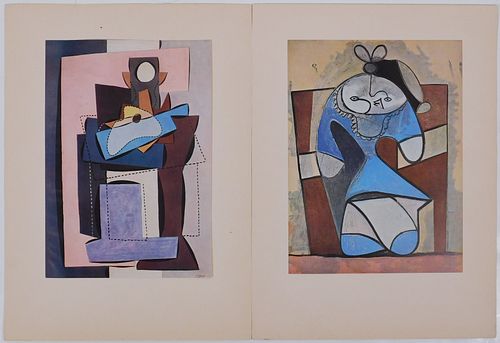 Pablo Picasso: The Fireplace and The Concierge's Daughter