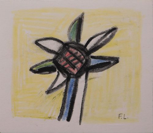 Fernand Leger, Attributed/ Manner of: Fleur