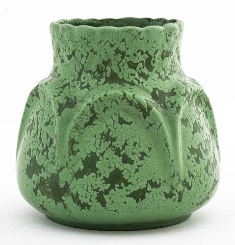 Arts & Crafts Roseville Attr Green Pottery Vase