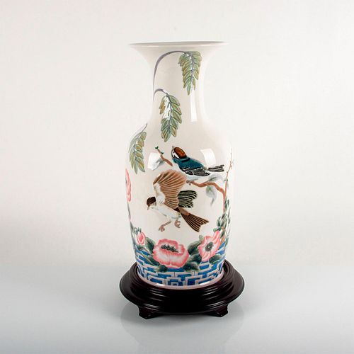Fanciful Flight Vase 01005918 LTD - Lladro Porcelain Vase