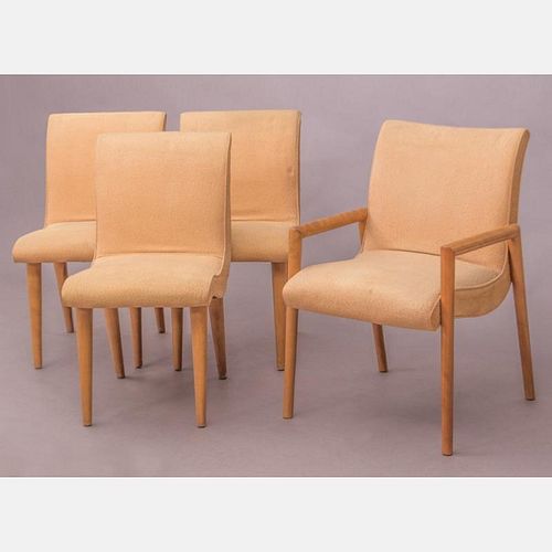 A Group of Four Chairs by Russel Wright for Conant Ball, 20th Century,