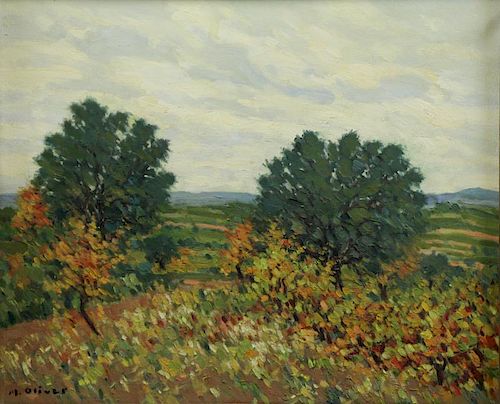 OLIVER, Magi. Oil on Canvas. Autumn Landscape.