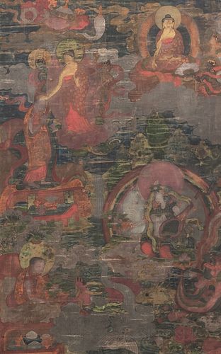 Thangka Depicting the Lama, Lobzang Tenpai Gyaltsen