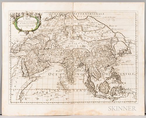 Rubeis, Joan. Jacobus de [Giovanni Giacomo de Rossi] (1627-1691), L'Asia, Novamente corretta, et accrescuta, secondo le relationi piu moderne da Gugli