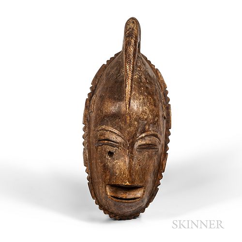 Baule-style Wood Mask