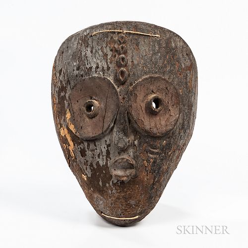 Wood Congo Mask