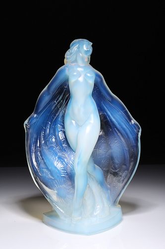 Sabino France Glass Female Figure