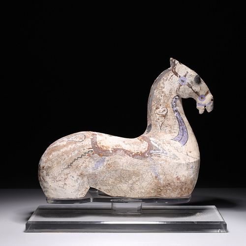 Chinese Antique Han Dynasty Horse Torso