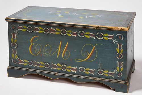 Painted Blanket Chest
