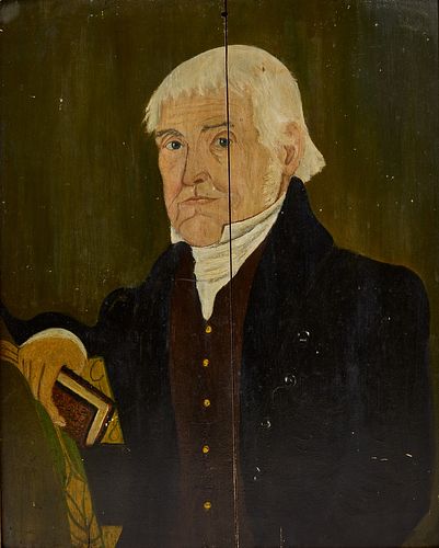 Portrait of a Man on Panel by Parsons