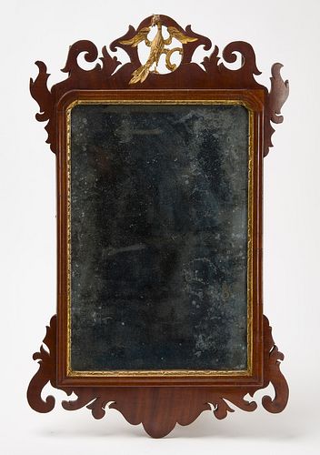 Early Mirror with Eagle Crest