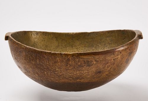 Burl Bowl with Handles