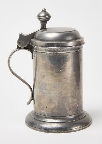 Pewter Tankard with Eagle Touchmark