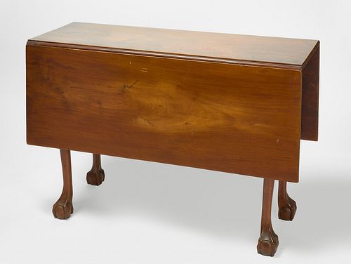 Fine Small Drop Leaf Table- Ball and Claw Feet