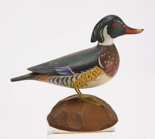 Elmer Crowell Miniature Wood Duck