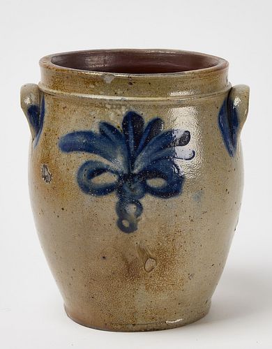 Stoneware Two-Handled Jar