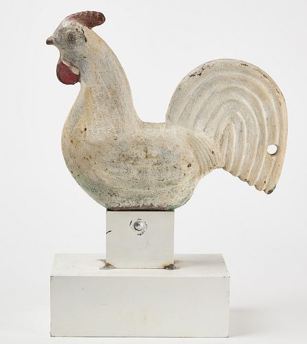 Rainbow Tail Rooster Windmill Weight